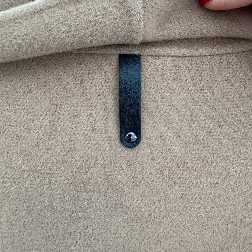 Mackage Thalia Wool Belted Robe Coat - Picture 6 of 12